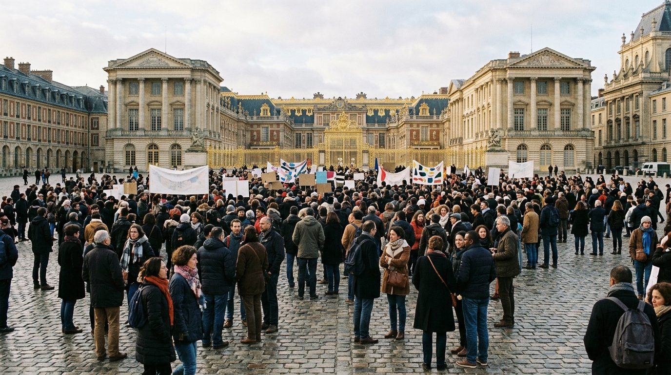 Rassemblement citoyen du 15 décembre à Versailles : l&rsquo;expression d&rsquo;un mécontentement populaire