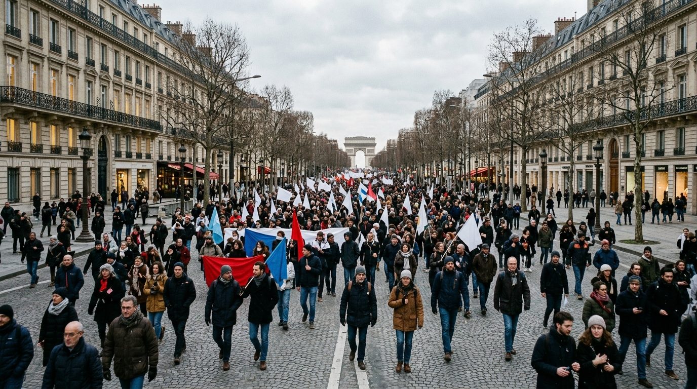 Manifestation du 2 février à Paris : nouvel itinéraire et organisation du rassemblement