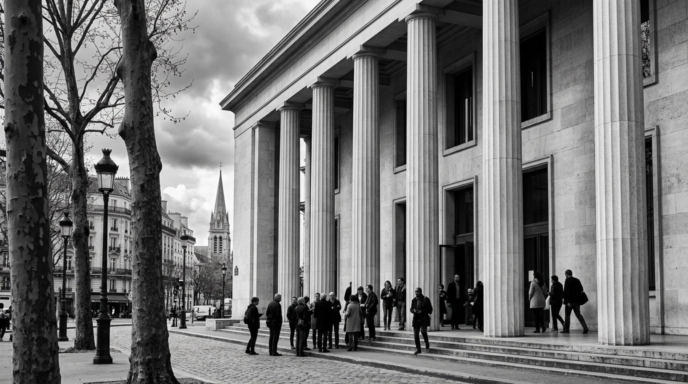 Façade du Palais d'Iéna à Paris, siège du Conseil Économique, Social et Environnemental